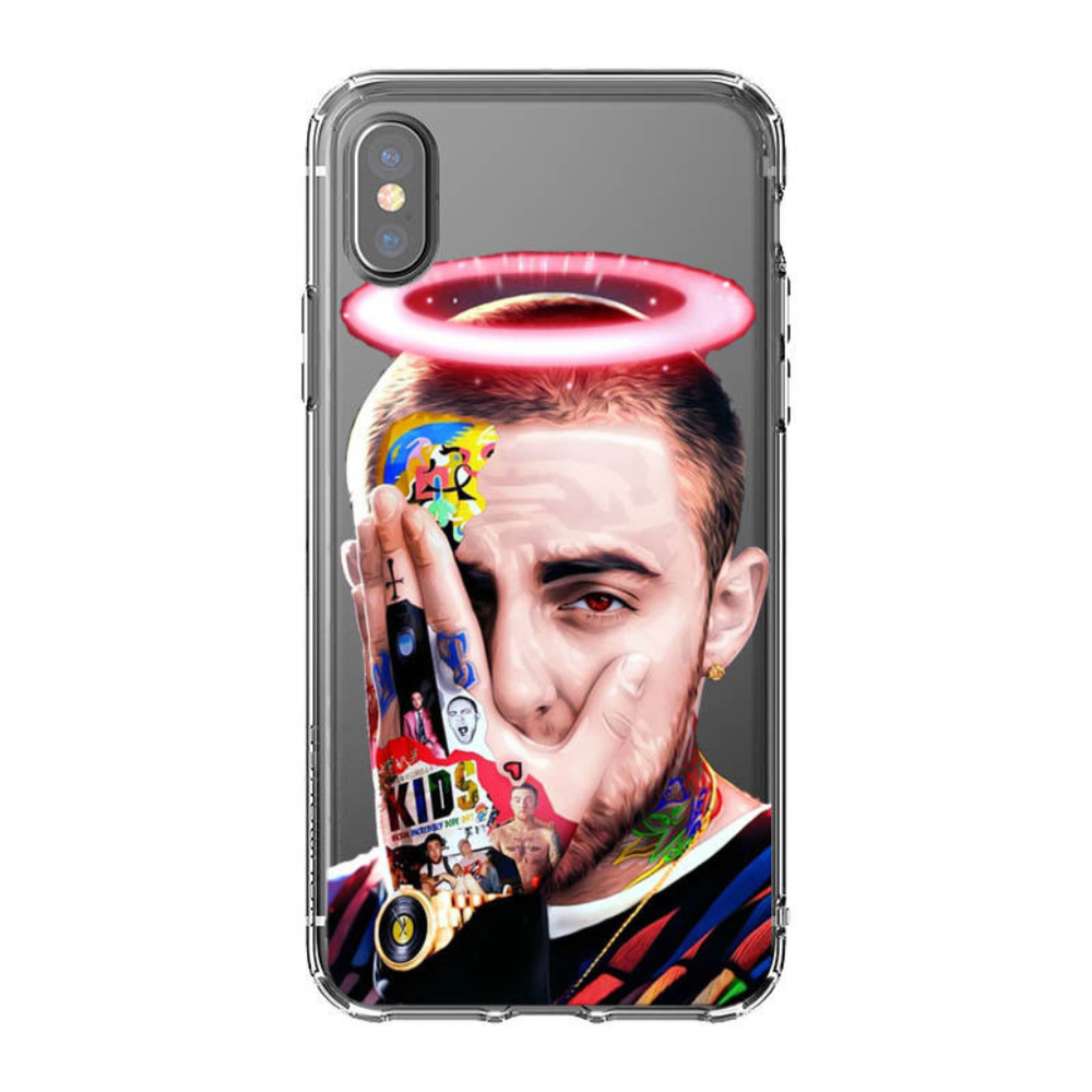 Rap Mac Miller Silicone Phone Cover iPhone XS Max - Picture 1 of 4